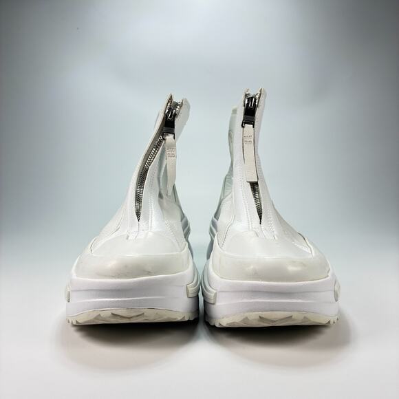 Converse White High-Top Athletic Shoes - Picture 2 of 11